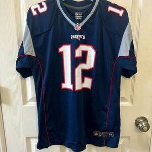 NFL Tom Brady #12 Patriots Jersey youth XL (18/20)